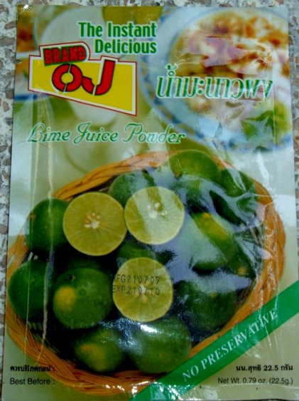 Acheter ce produit : Poudre au citron vert