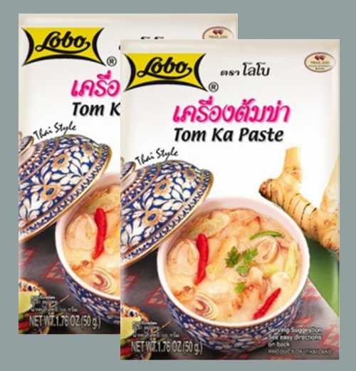 Buy this article : TOM KA paste (2 bags of 50g)
