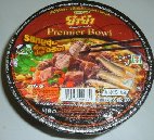 Liste des produits de la catégorie "Repas complet" : Plat à réchauffer - Premier Bowl, nouilles avec porc et légumes
