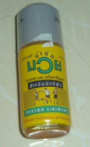 Buy this article : boxing liniment, muscle aches, bruises and sprains
