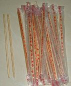 Category "Various Thai" : 20 pairs of chopsticks to eat rice or noodles