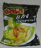Liste des produits de la catégorie "Nouilles Thaï" : Mama nouilles green curry