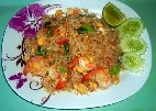 Liste des produits de la catégorie "Cours de cuisine thai" : video Khao Pat Koong, riz sauté
