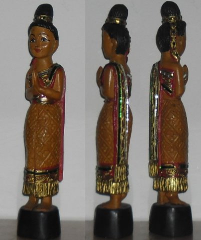 Buy this article : Statuette Thai home, welcome, Wai